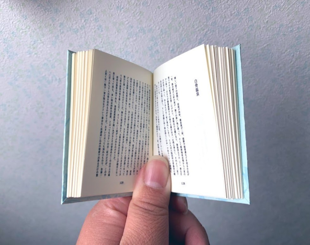 豆本『みなかみ紀行』若山牧水 by 花まめ書房｜雑貨百般・本当に売っ