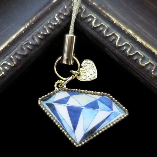 宝石シリーズ アクセサリー 宝石ストラップ ブリリアントモノトーン by