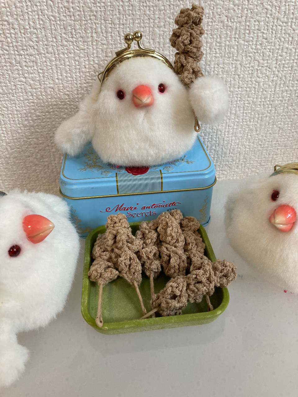 文鳥がま口 by レフトシンブル｜雑貨百般・本当に売ってる架空のお店