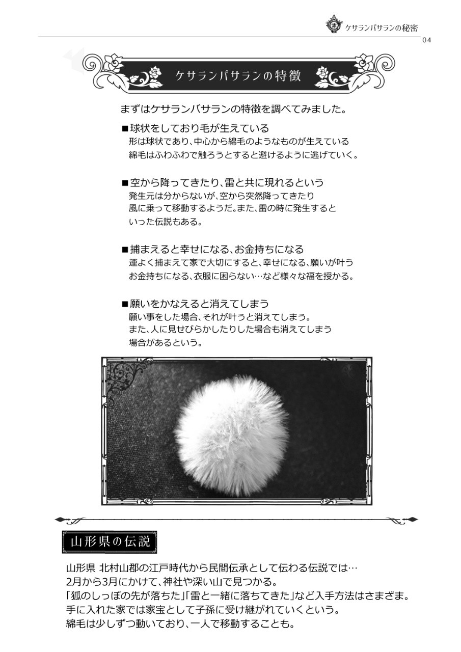 魔法雑貨 【書籍】ケサランパサランの秘密 by チドリアシ魔法雑貨店