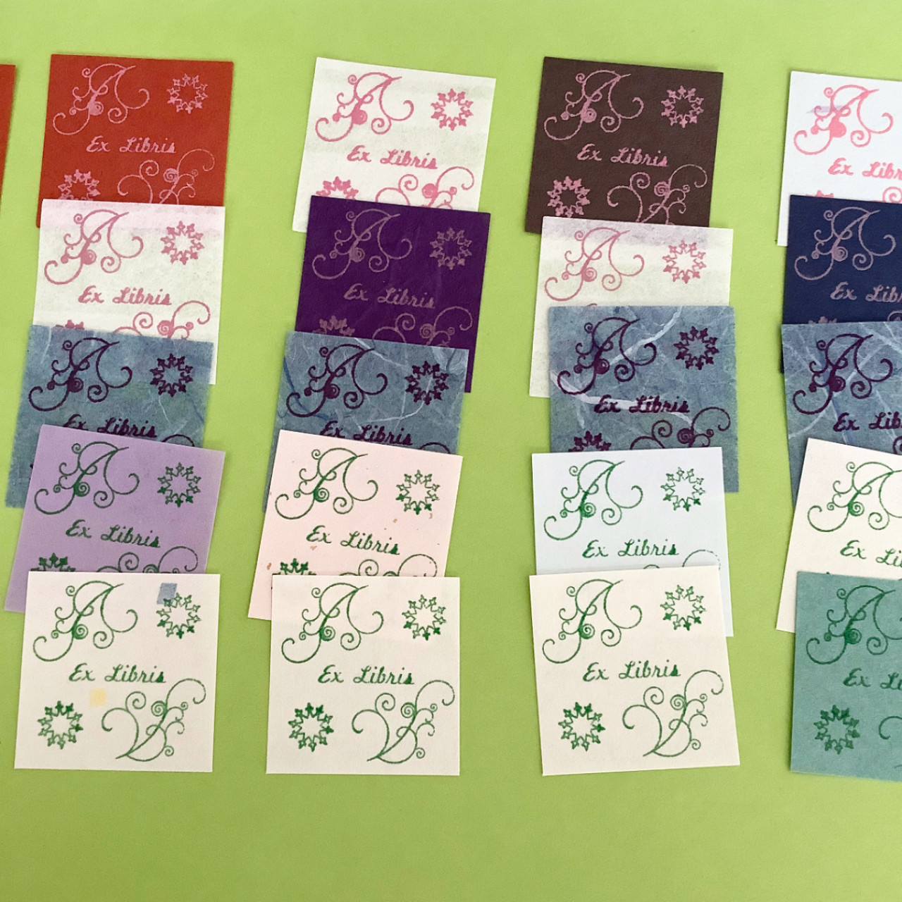 蔵書票＜6種セット＞ by Microalgae Design Lab. ｜雑貨百般・本当に